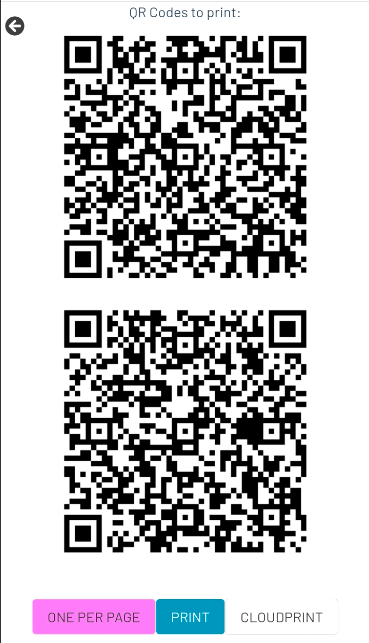 Screenshot dingsda2mex printable qr codes